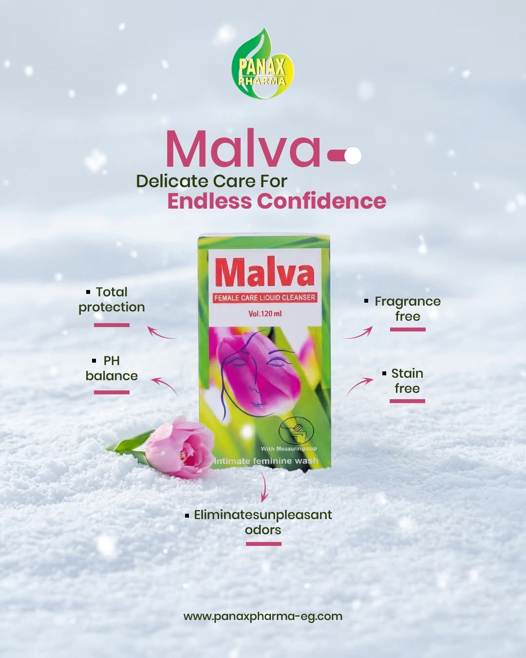 MALVA ( FEMININE WASH ) 120ml - Image 3